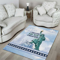 I Prefer My Ice Crushed Area Rug Retro Style