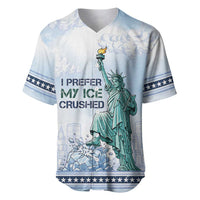 I Prefer My Ice Crushed Baseball Jersey Retro Style