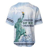 I Prefer My Ice Crushed Baseball Jersey Retro Style