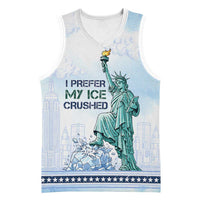 I Prefer My Ice Crushed Basketball Jersey Retro Style