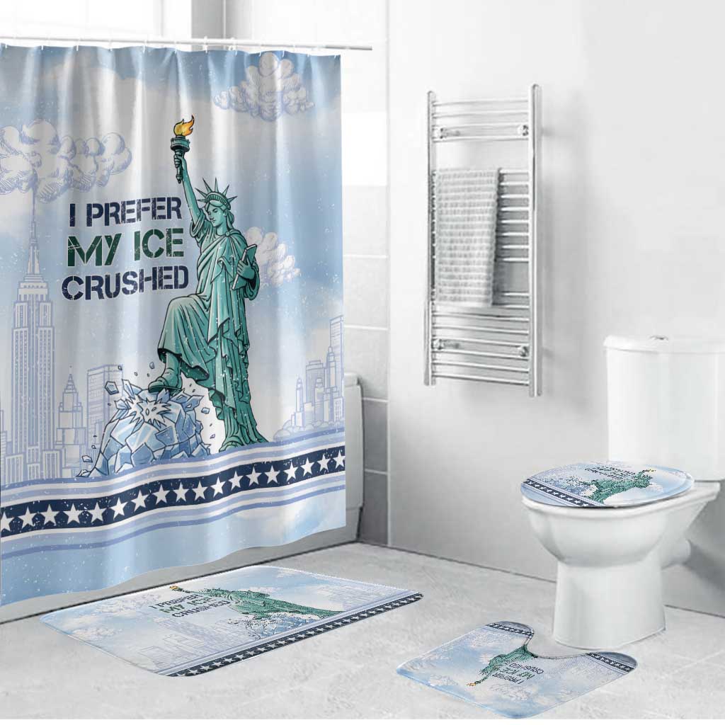 I Prefer My Ice Crushed Bathroom Set Retro Style