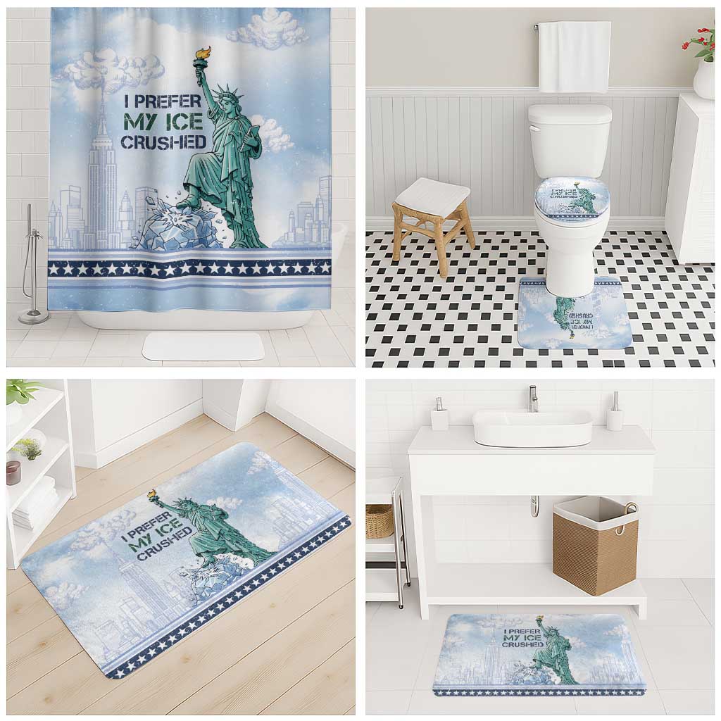 I Prefer My Ice Crushed Bathroom Set Retro Style