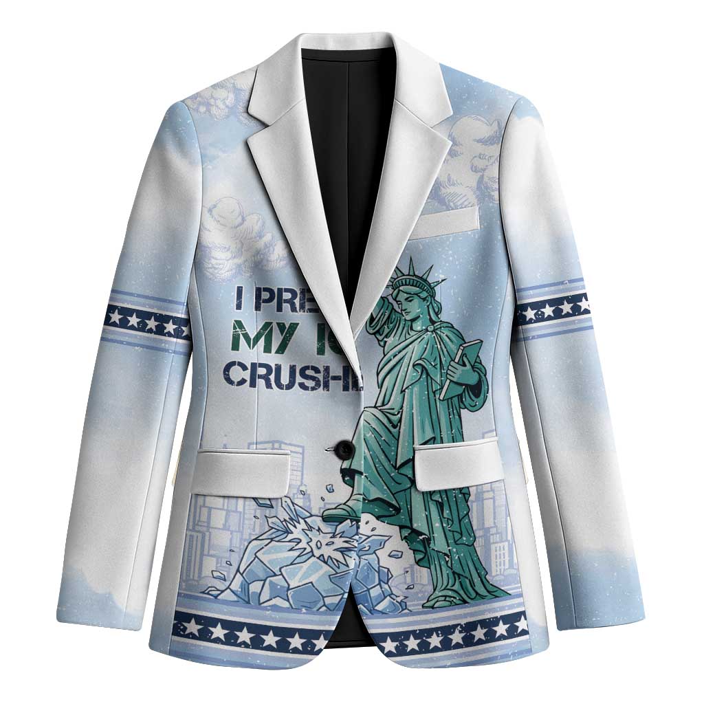 I Prefer My Ice Crushed Blazer Retro Style