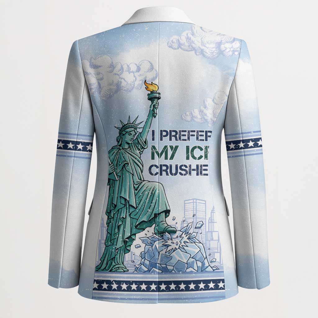 I Prefer My Ice Crushed Blazer Retro Style