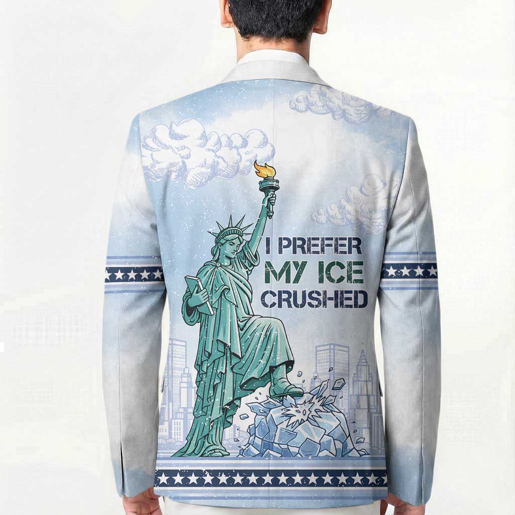 I Prefer My Ice Crushed Blazer Retro Style