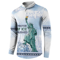 I Prefer My Ice Crushed Button Sweatshirt Retro Style