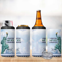 I Prefer My Ice Crushed 4 in 1 Can Cooler Tumbler Retro Style
