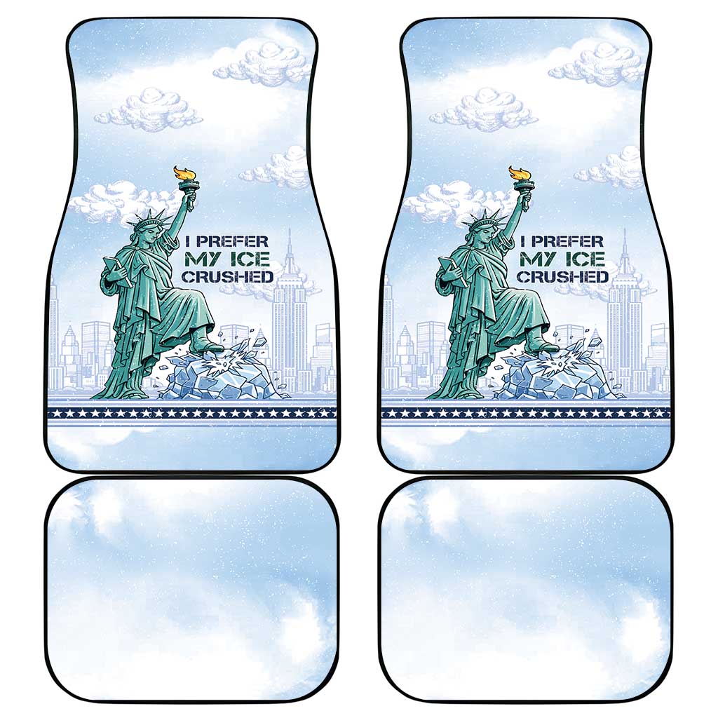 I Prefer My Ice Crushed Car Mats Retro Style