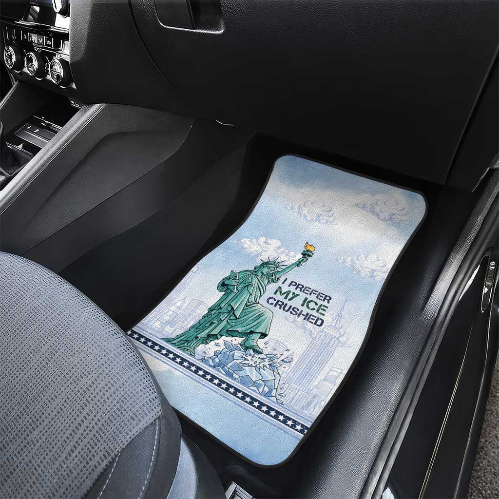 I Prefer My Ice Crushed Car Mats Retro Style