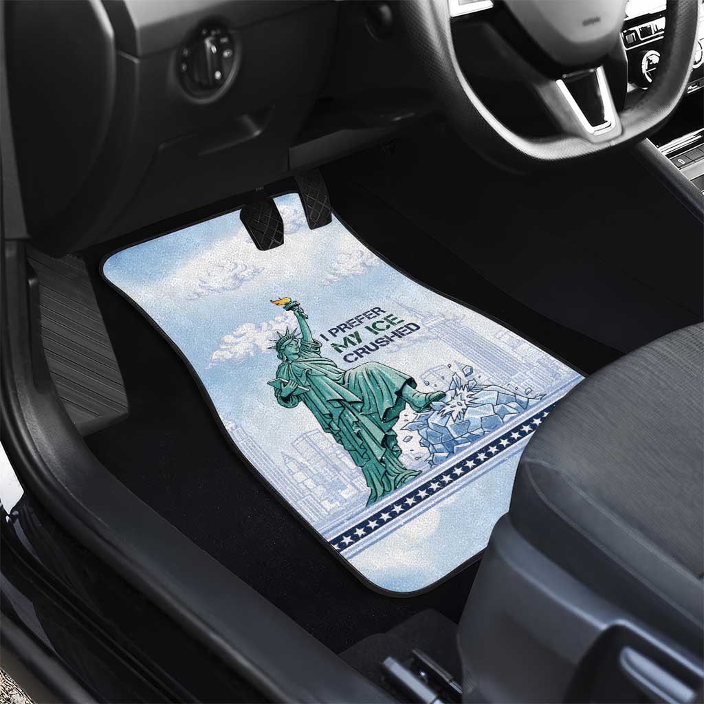 I Prefer My Ice Crushed Car Mats Retro Style