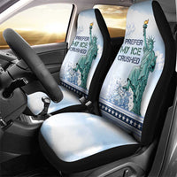 I Prefer My Ice Crushed Car Seat Cover Retro Style