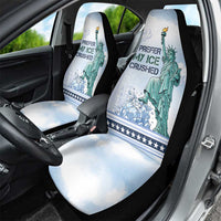 I Prefer My Ice Crushed Car Seat Cover Retro Style