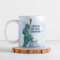 I Prefer My Ice Crushed Ceramic Mug Retro Style