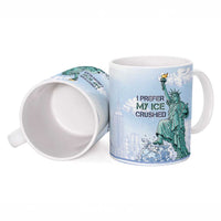 I Prefer My Ice Crushed Ceramic Mug Retro Style