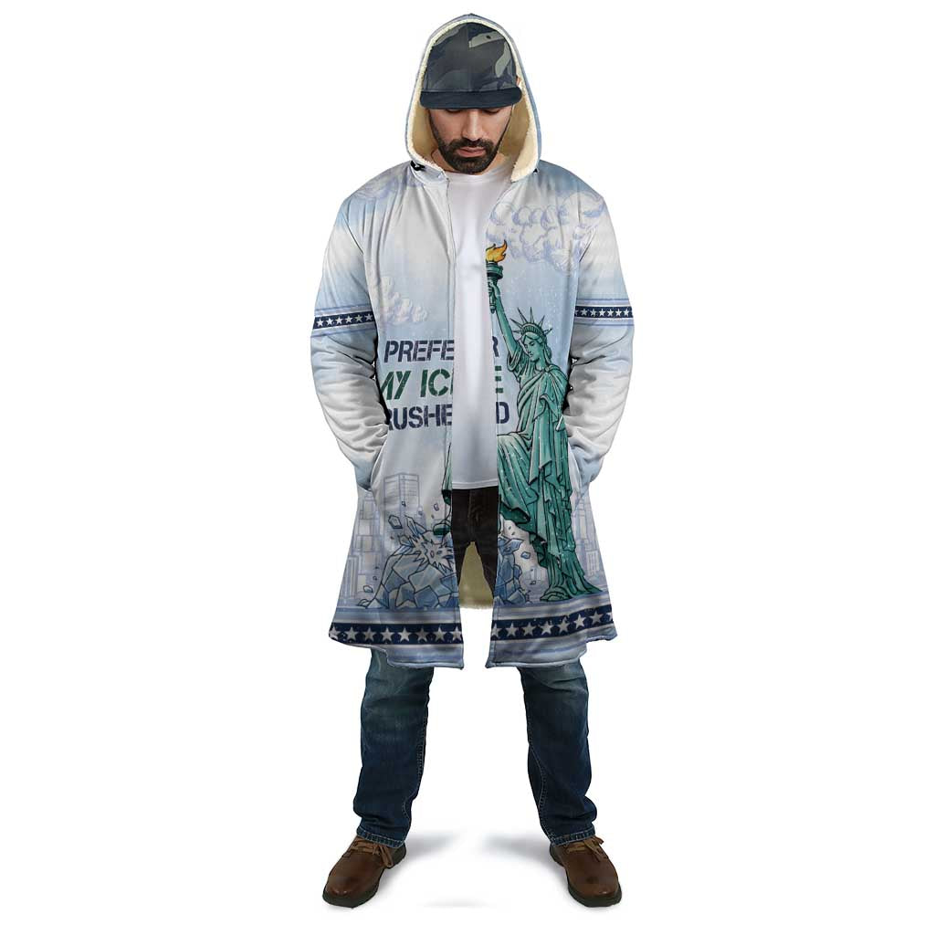 I Prefer My Ice Crushed Cloak Retro Style