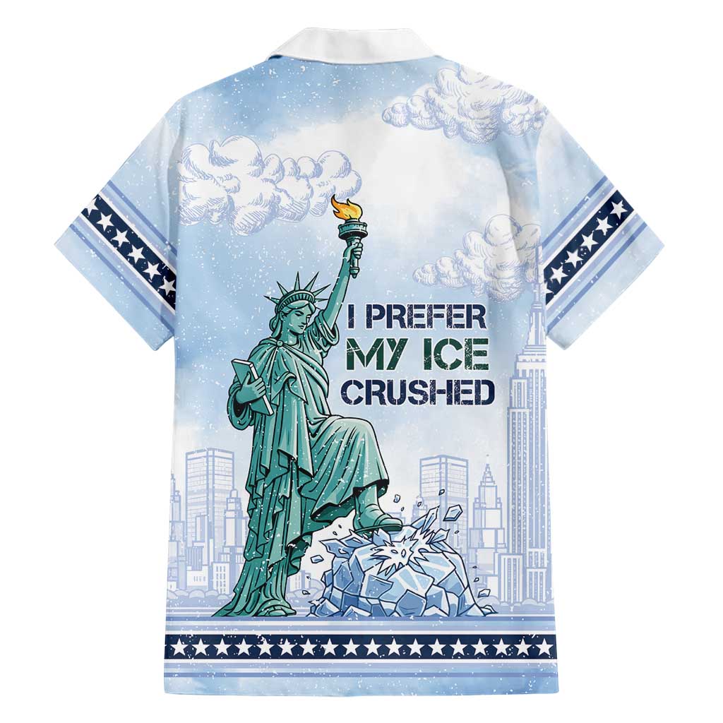 I Prefer My Ice Crushed Hawaiian Shirt Retro Style
