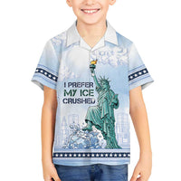 I Prefer My Ice Crushed Hawaiian Shirt Retro Style