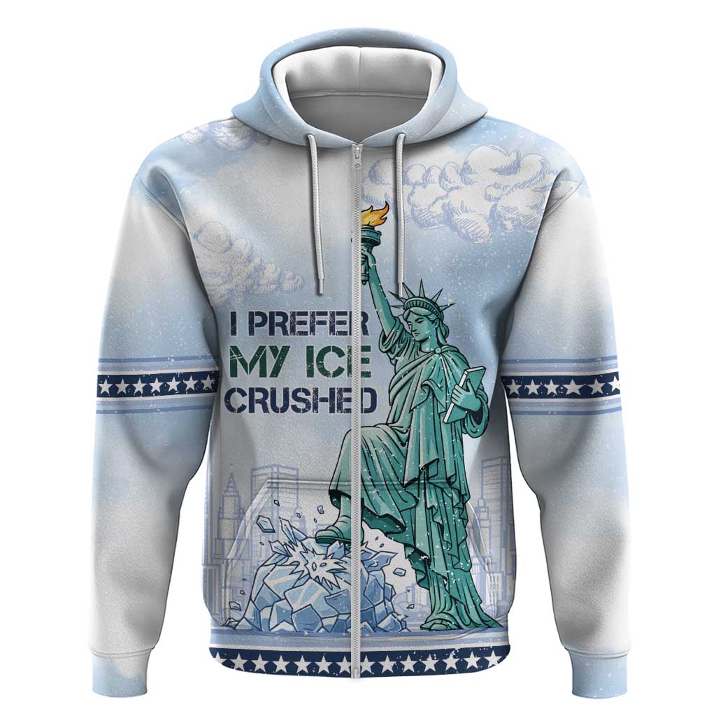 I Prefer My Ice Crushed Hoodie Retro Style