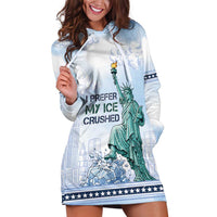 I Prefer My Ice Crushed Hoodie Dress Retro Style