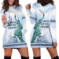 I Prefer My Ice Crushed Hoodie Dress Retro Style