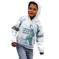 I Prefer My Ice Crushed Kid Hoodie Retro Style