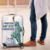 I Prefer My Ice Crushed Luggage Cover Retro Style