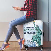 I Prefer My Ice Crushed Luggage Cover Retro Style