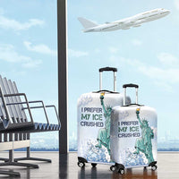 I Prefer My Ice Crushed Luggage Cover Retro Style