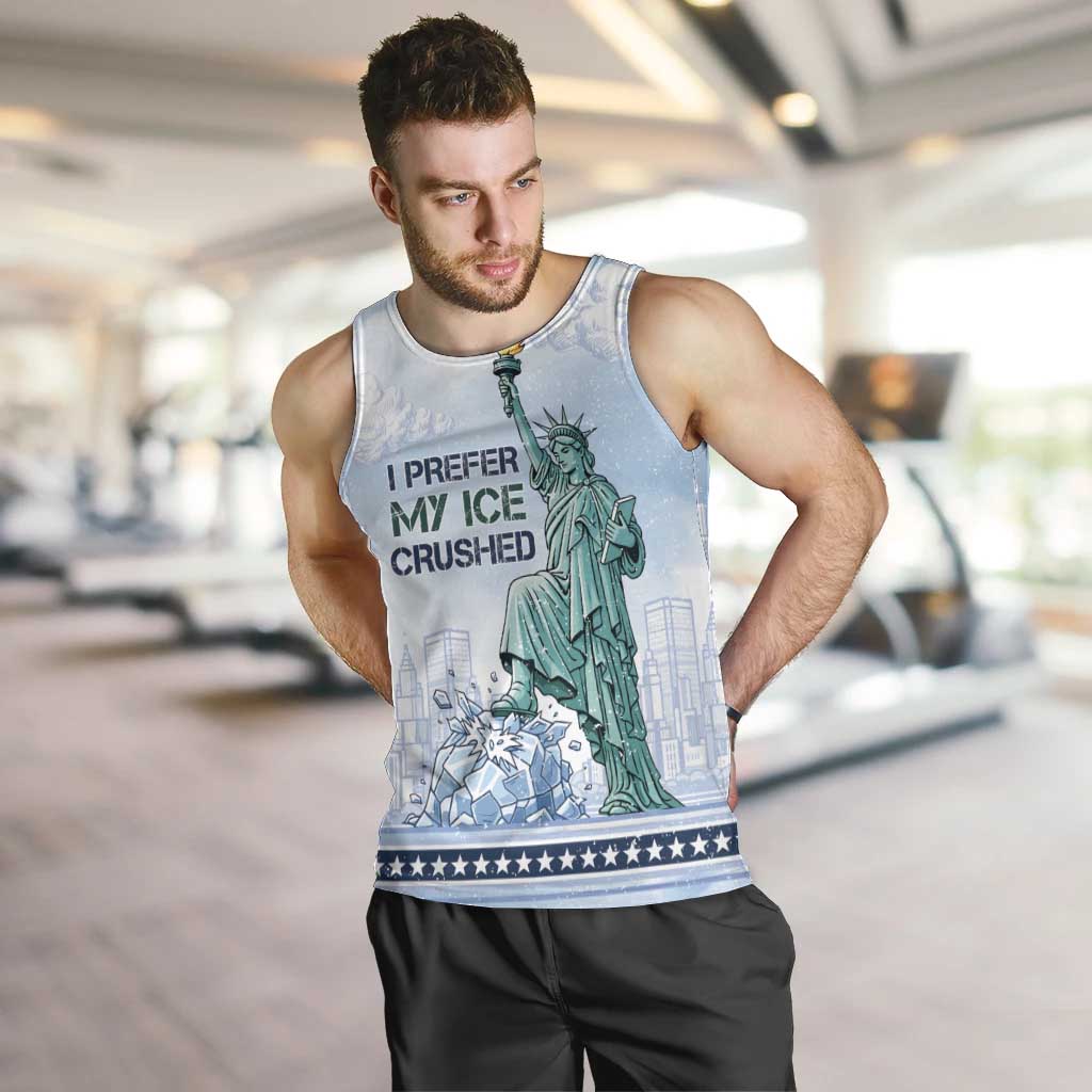 I Prefer My Ice Crushed Men Tank Top Retro Style