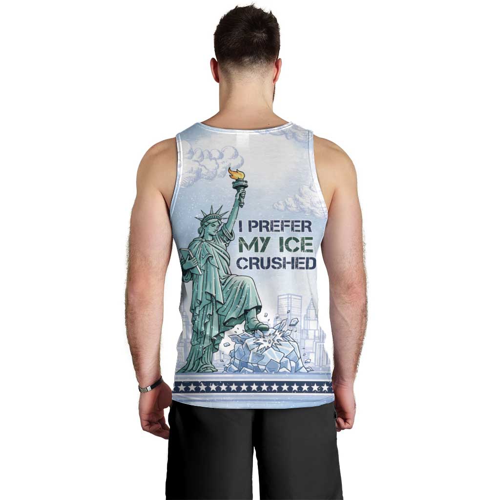 I Prefer My Ice Crushed Men Tank Top Retro Style