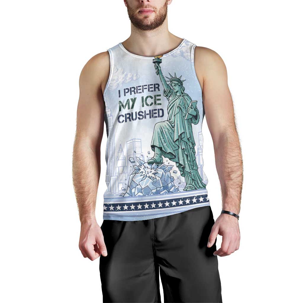 I Prefer My Ice Crushed Men Tank Top Retro Style