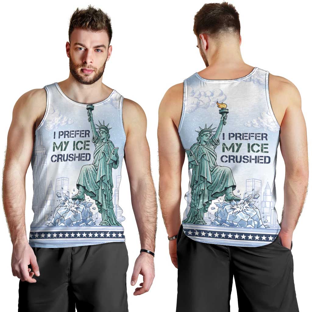 I Prefer My Ice Crushed Men Tank Top Retro Style