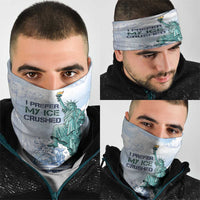 I Prefer My Ice Crushed Neck Gaiter Retro Style