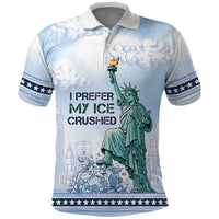 I Prefer My Ice Crushed Polo Shirt Retro Style