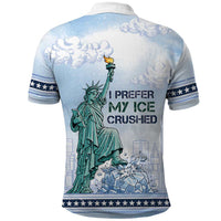 I Prefer My Ice Crushed Polo Shirt Retro Style
