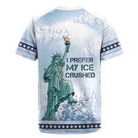 I Prefer My Ice Crushed Rugby Jersey Retro Style