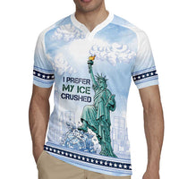 I Prefer My Ice Crushed Rugby Jersey Retro Style
