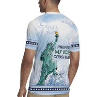 I Prefer My Ice Crushed Rugby Jersey Retro Style