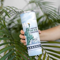 I Prefer My Ice Crushed Skinny Tumbler Retro Style