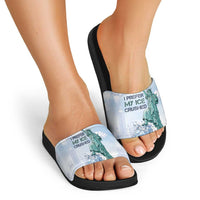 I Prefer My Ice Crushed Slide Sandals Retro Style
