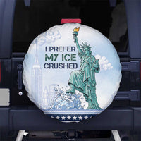 I Prefer My Ice Crushed Spare Tire Cover Retro Style