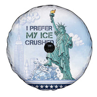 I Prefer My Ice Crushed Spare Tire Cover Retro Style