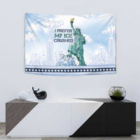 I Prefer My Ice Crushed Tapestry Retro Style