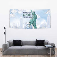 I Prefer My Ice Crushed Tapestry Retro Style