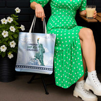 I Prefer My Ice Crushed Tote Bag Retro Style