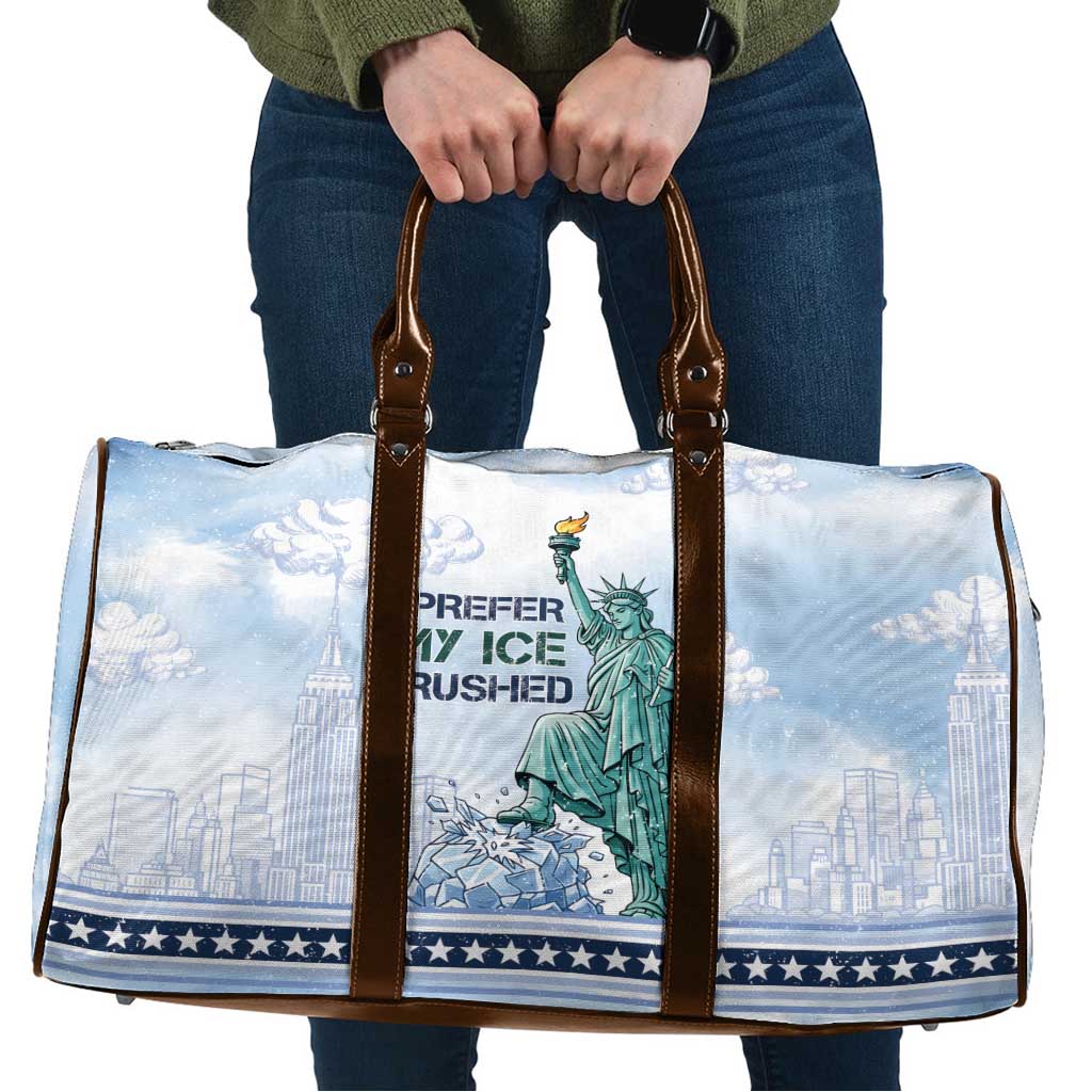 I Prefer My Ice Crushed Travel Bag Retro Style