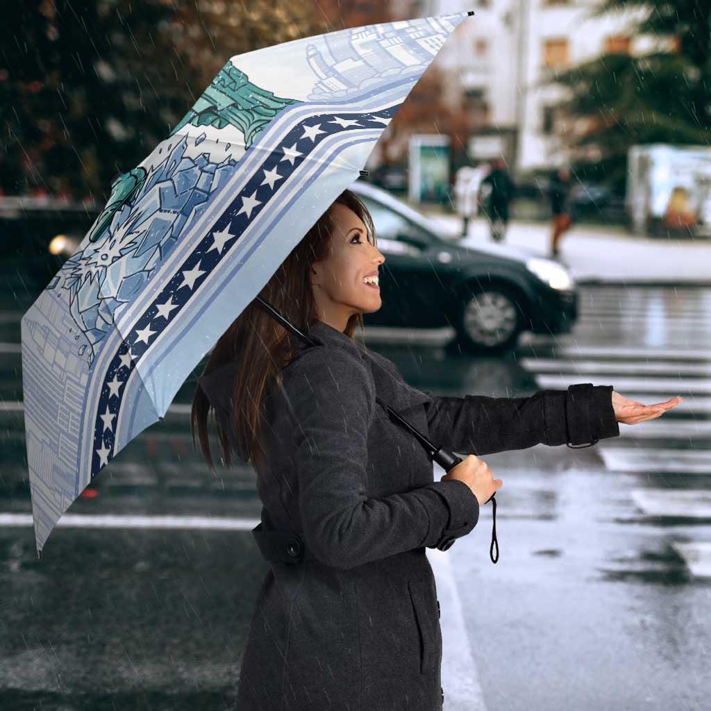 I Prefer My Ice Crushed Umbrella Retro Style