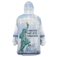 I Prefer My Ice Crushed Wearable Blanket Hoodie Retro Style