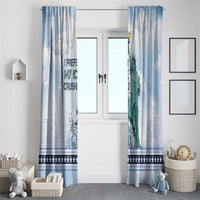 I Prefer My Ice Crushed Window Curtain Retro Style