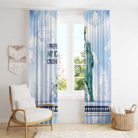 I Prefer My Ice Crushed Window Curtain Retro Style